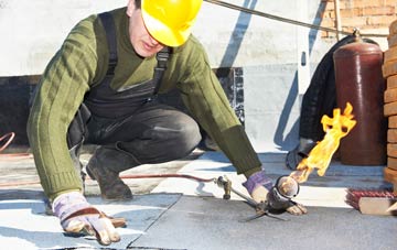 Drinkstone flat roof construction